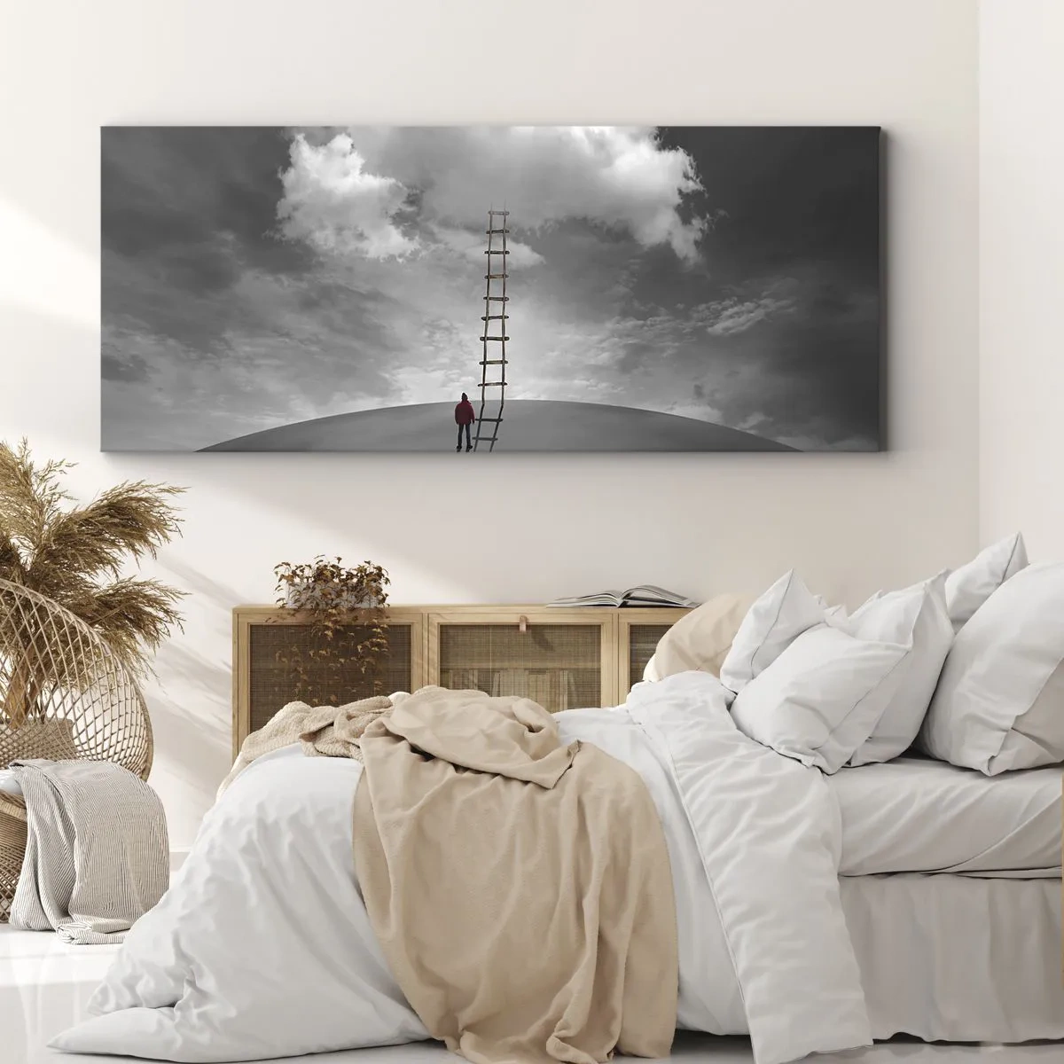 Bild auf Leinwand - Leinwandbild - Alles ist möglich - 90x30 cm