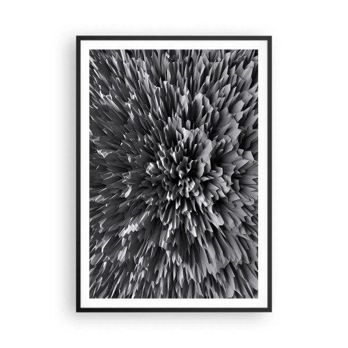 Poster in einem schwarzem Rahmen - Härter kann es nicht werden - 70x100 cm