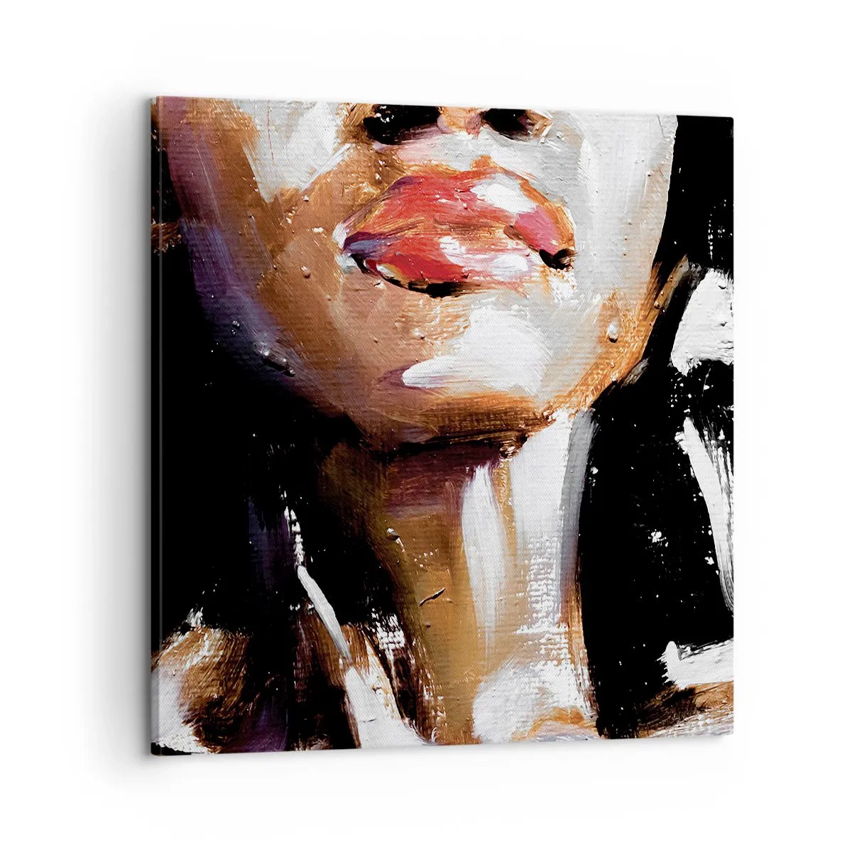 Bild auf Leinwand - Leinwandbild - Stolz ohne Vorurteile - 60x60 cm