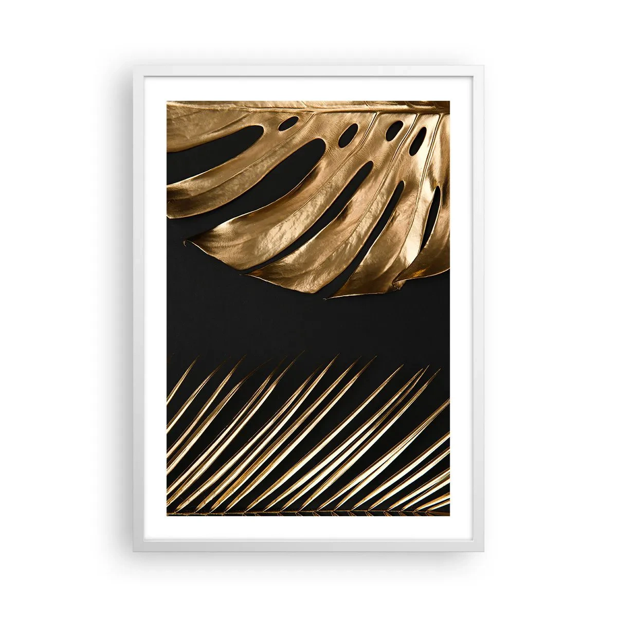 Poster in einem weißen Rahmen - Anders und genauso teuer - 50x70 cm