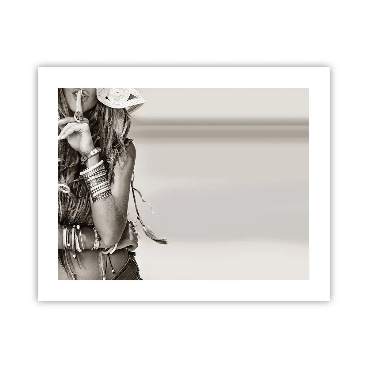 Poster - Wieso ein Mädchen - 50x40 cm