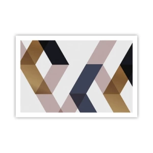 Poster - Ebenen und Winkel - 91x61 cm
