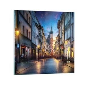 Glasbild - Bild auf glas - Krakauer Charme - 40x40 cm