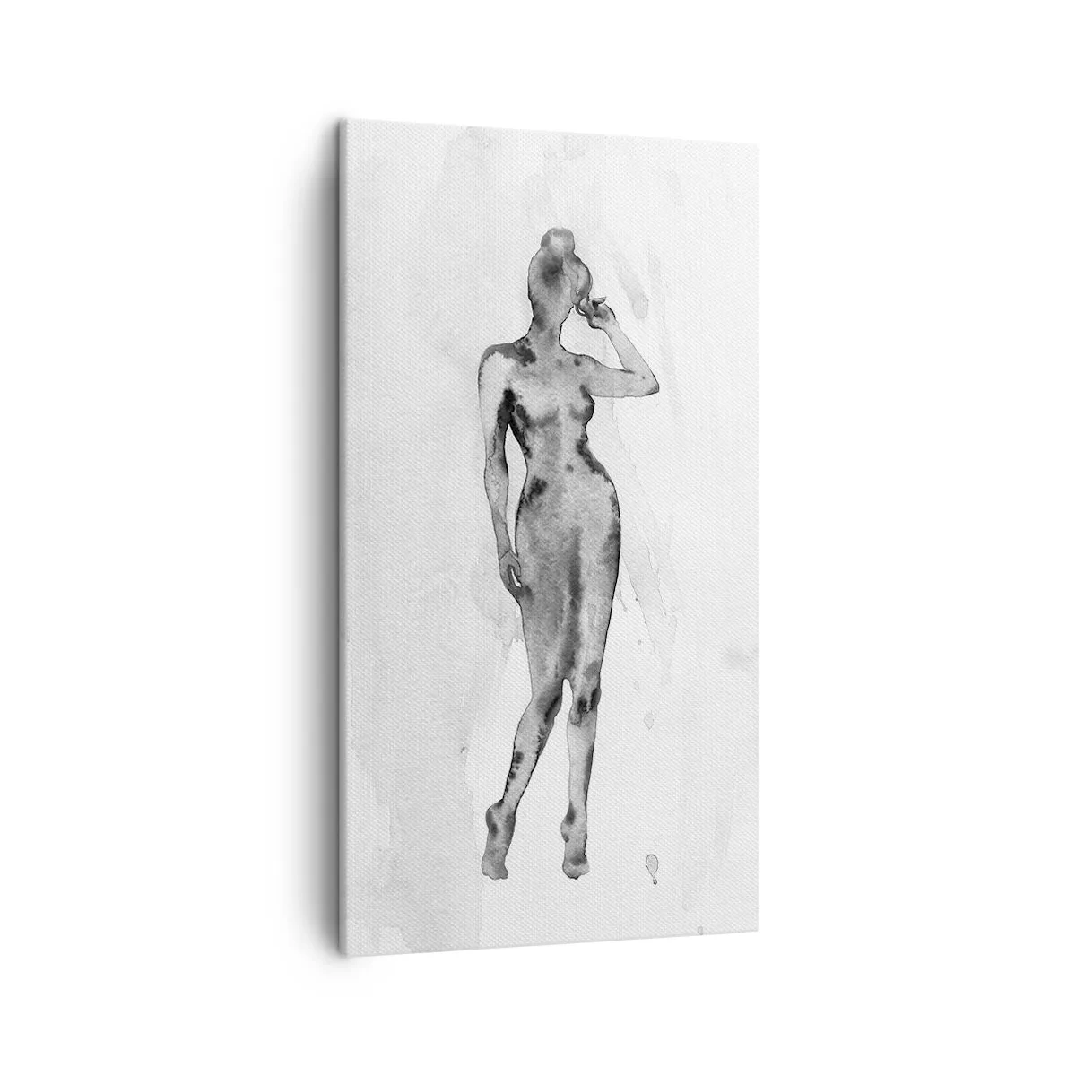 Bild auf Leinwand - Leinwandbild - Eine Studie über das Ideal der Weiblichkeit - 45x80 cm