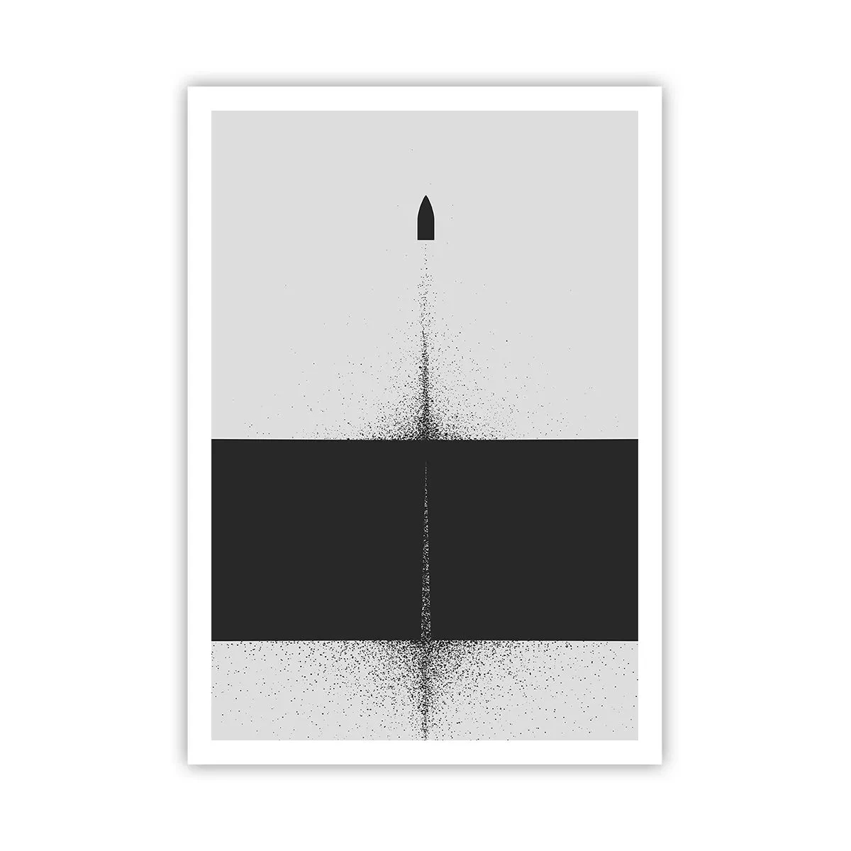 Poster - Direkt zum Ziel - 70x100 cm