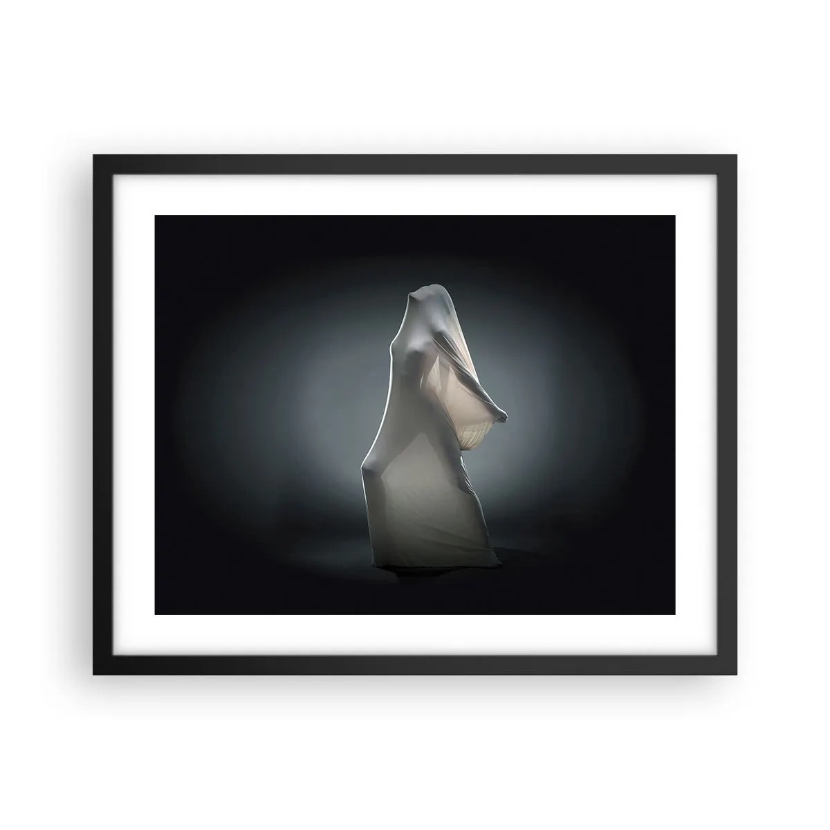 Poster in einem schwarzem Rahmen - Versteckte Wünsche - 50x40 cm