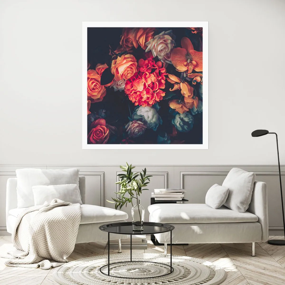 Poster - Wie bei den holländischen Meistern - 60x60 cm