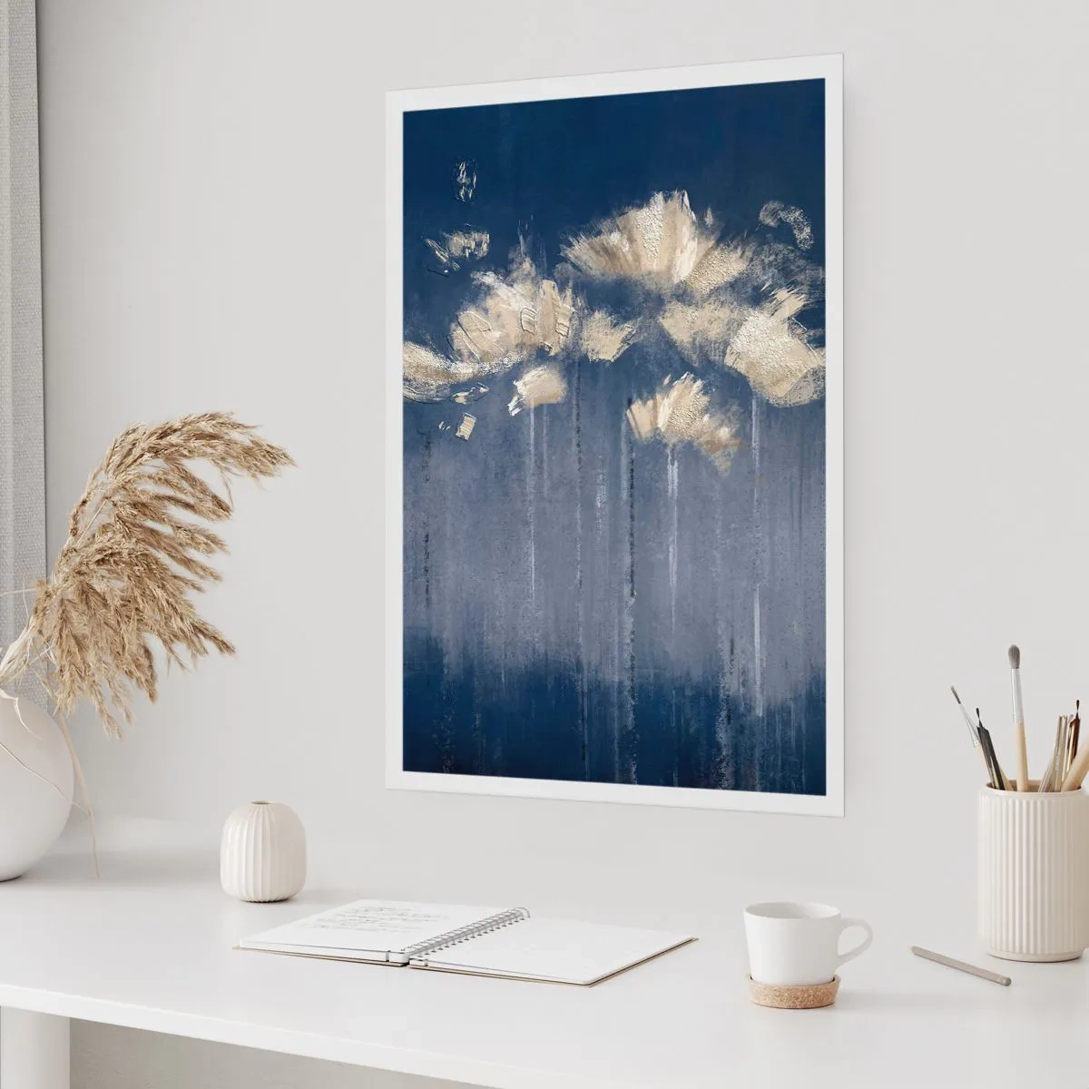 Poster - Wie Blütenblätter im Wind - 30x40 cm