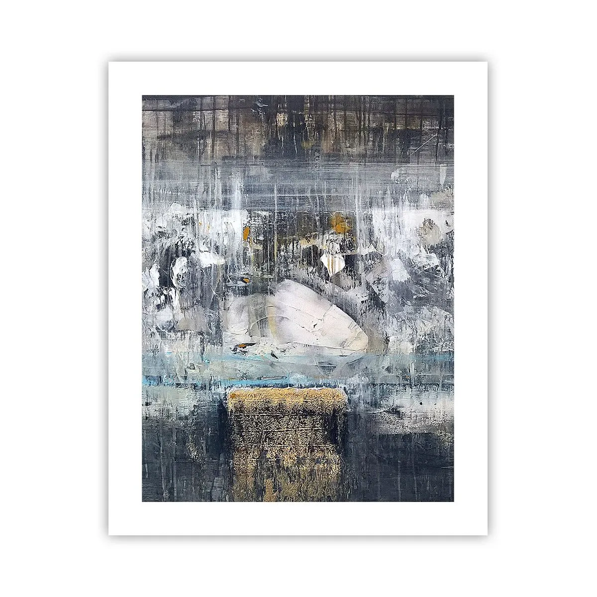 Poster - Wie auf Eis, wie nach Dezember - 40x50 cm