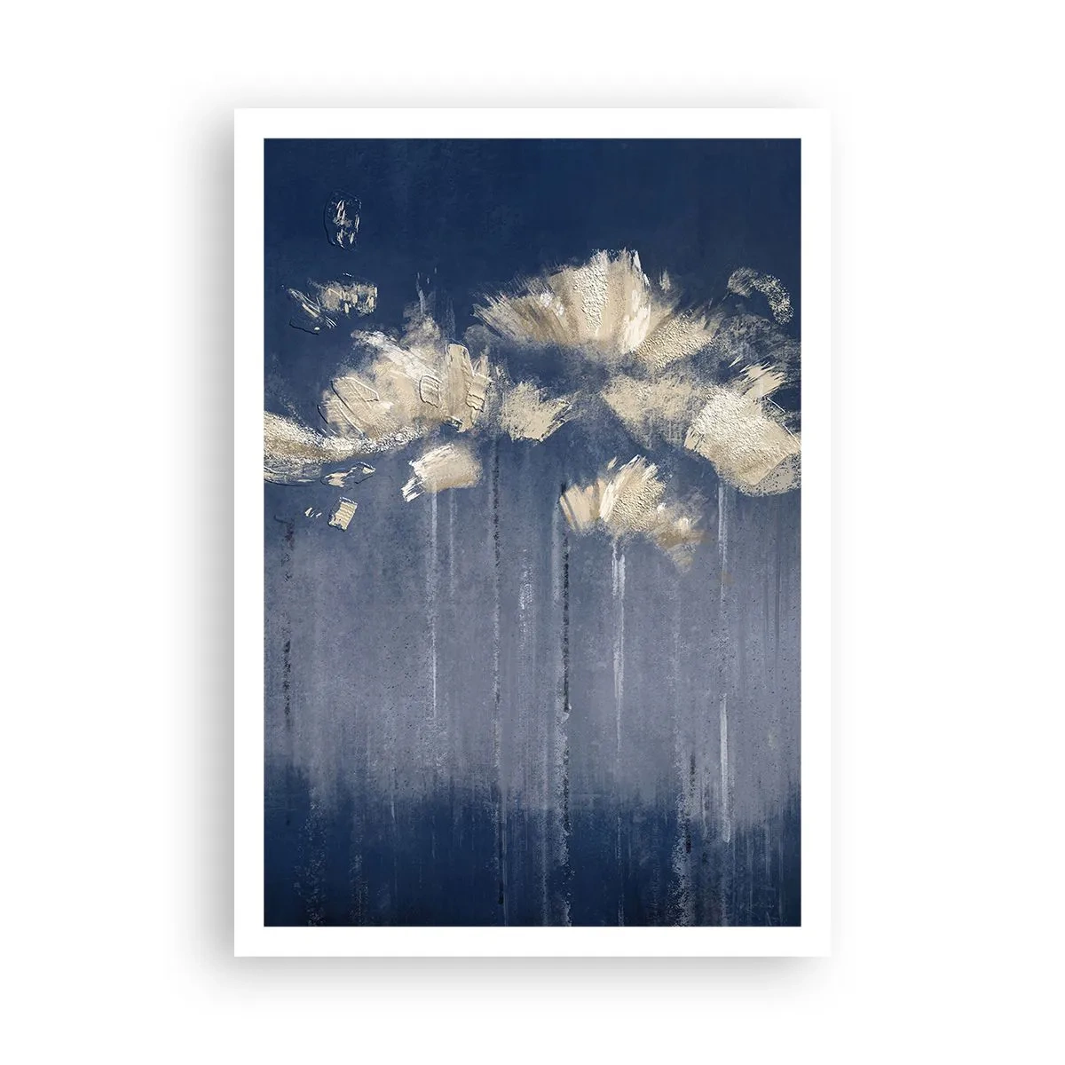 Poster - Wie Blütenblätter im Wind - 70x100 cm