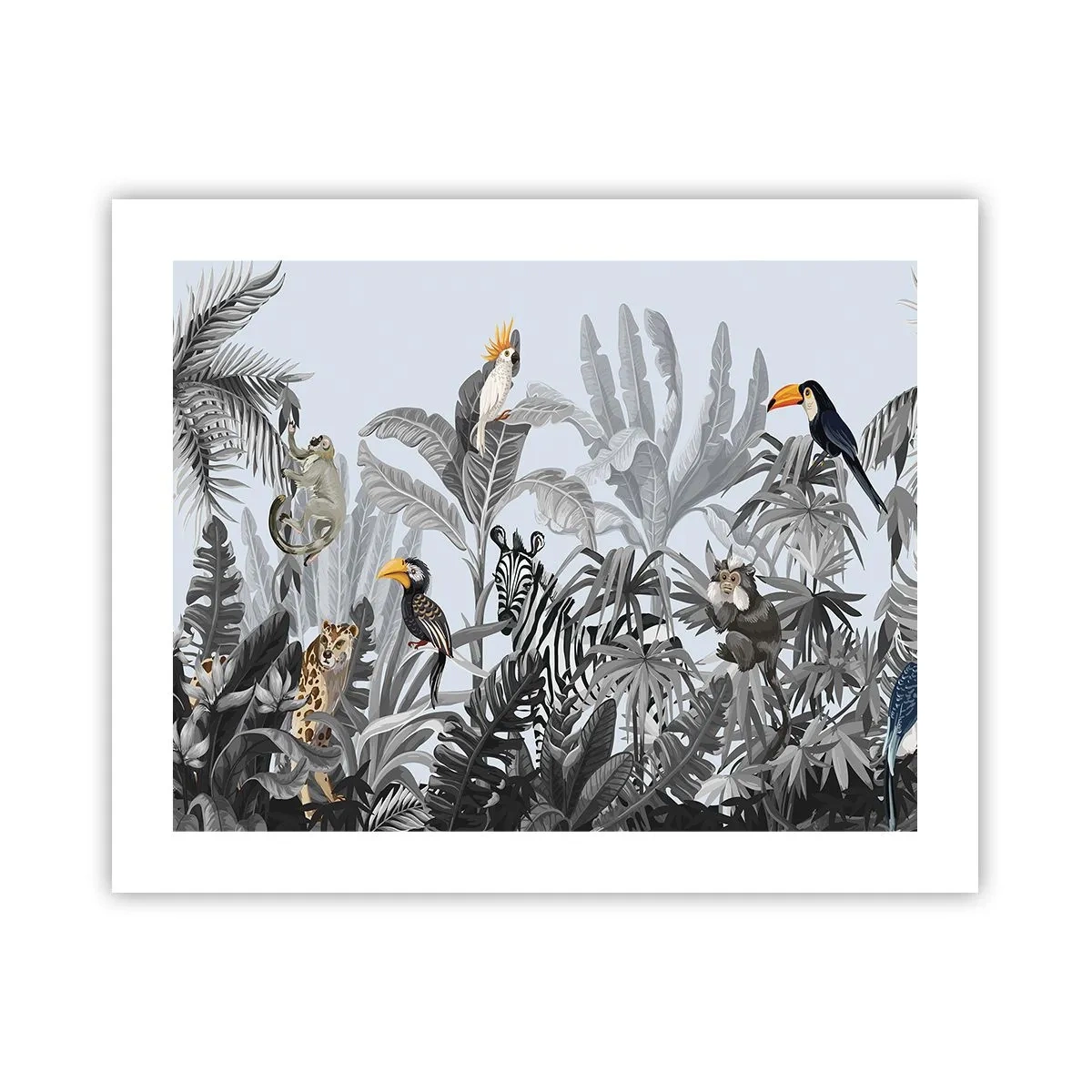 Poster - Afrikanisches Märchen - 50x40 cm