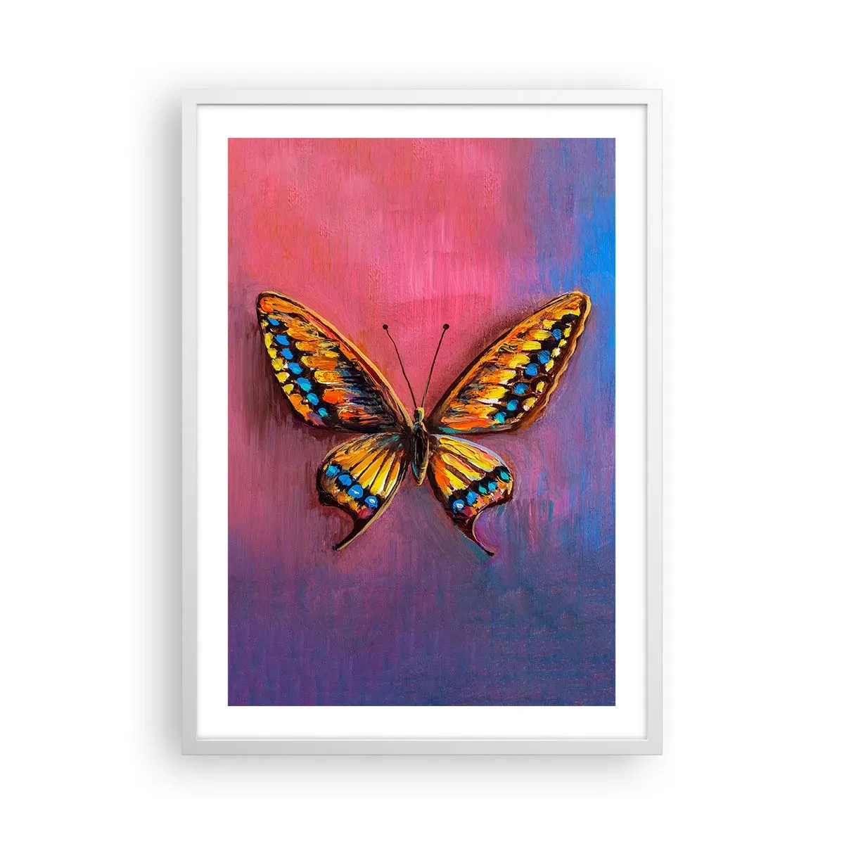 Poster in einem weißen Rahmen - Ein Juwel der Natur - 50x70 cm