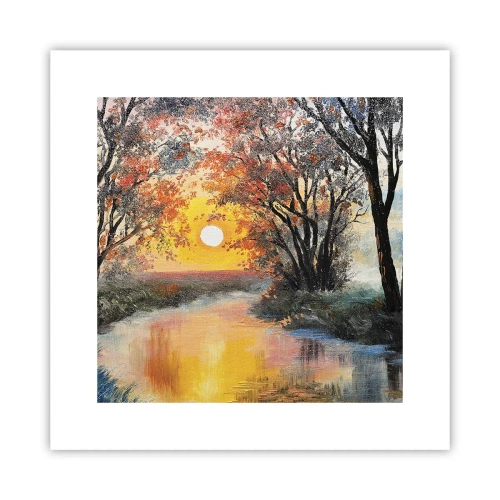 Poster - Herbststimmung - 30x30 cm