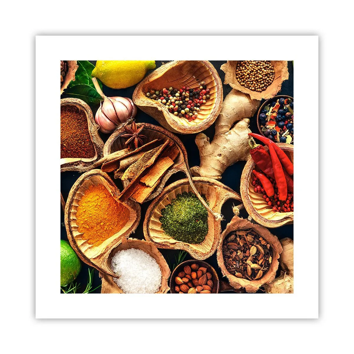 Poster - Nimm was du willst - 40x40 cm