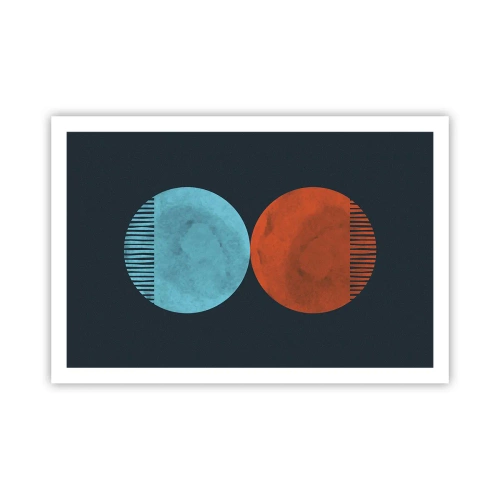 Poster - Nur Geometrie? - 91x61 cm