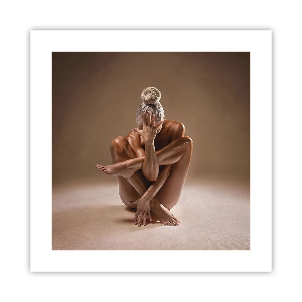 Poster - Die Einheit von Körper und Geist - 40x40 cm