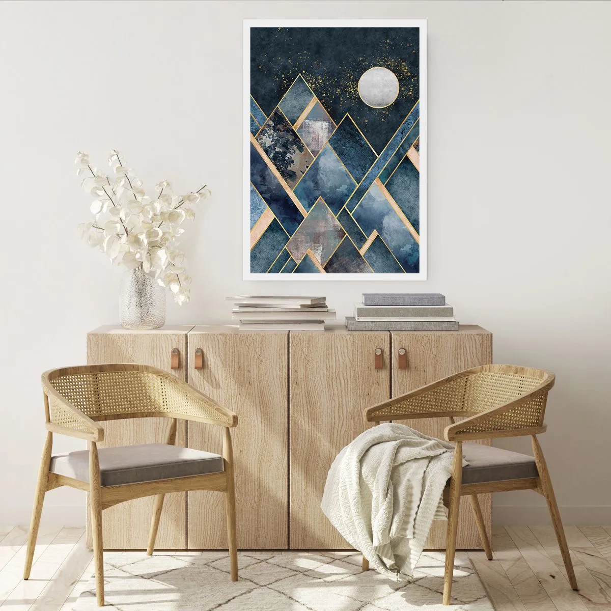 Poster - Geometrische Landschaft - 61x91 cm