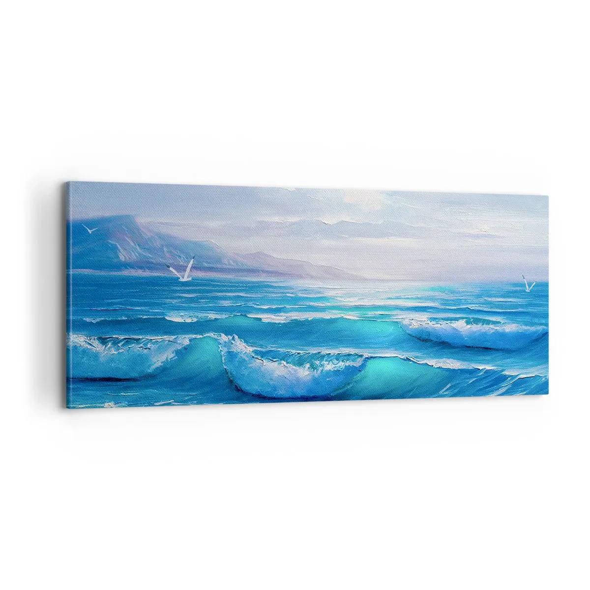 Bild auf Leinwand - Leinwandbild - Es bringt Erleichterung - 100x40 cm