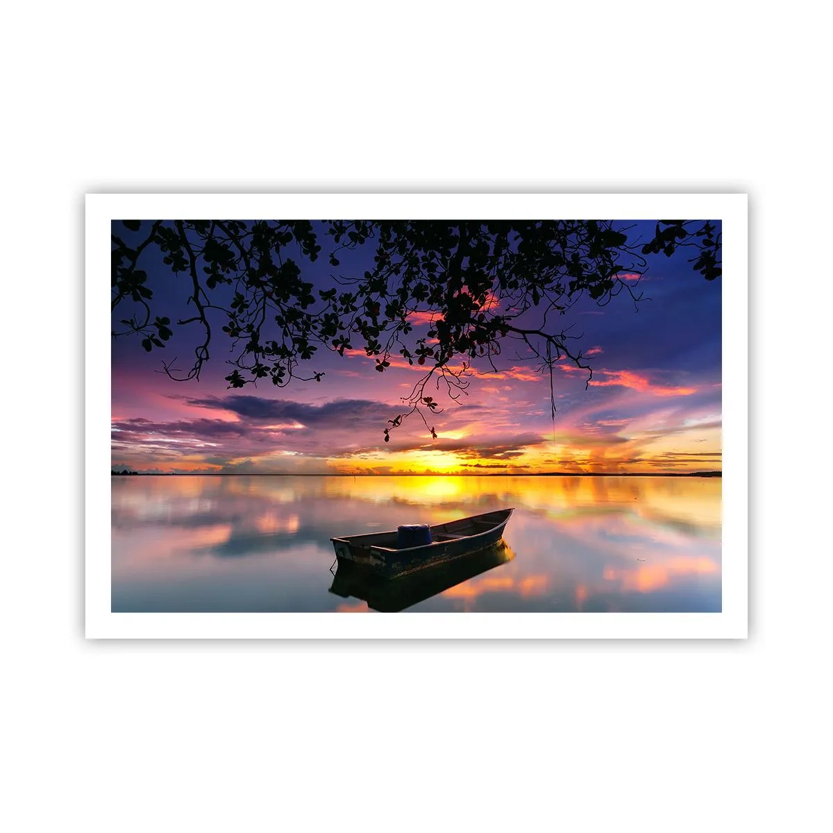 Poster - Du scheinst mitten am Himmel zu hängen... - 91x61 cm