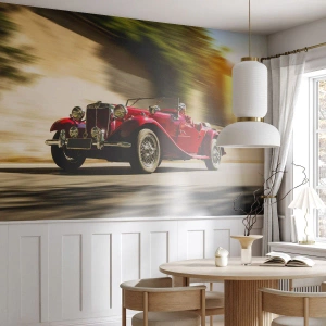 Fototapete Standard Eco - Schöner als Nike von Samothrake - Auto, Retro, Cabriolet - 200x140 cm