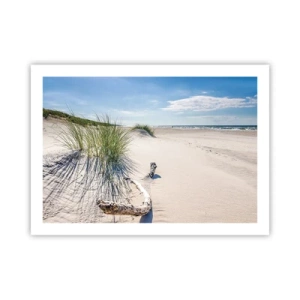 Poster - Der schönste Strand? Ostsee-Strand - 70x50 cm