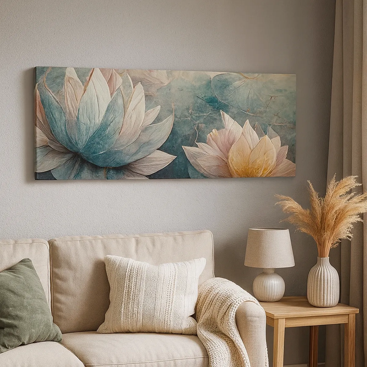 Bild auf Leinwand - Leinwandbild - Seesterne - 30x30 cm