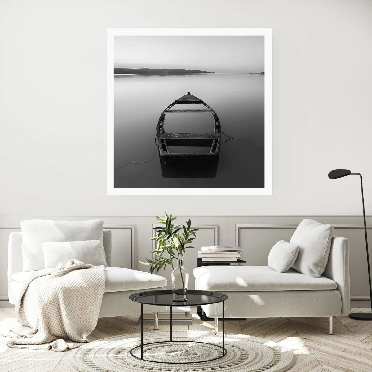 Poster - Sehnsucht und Melancholie - 60x60 cm