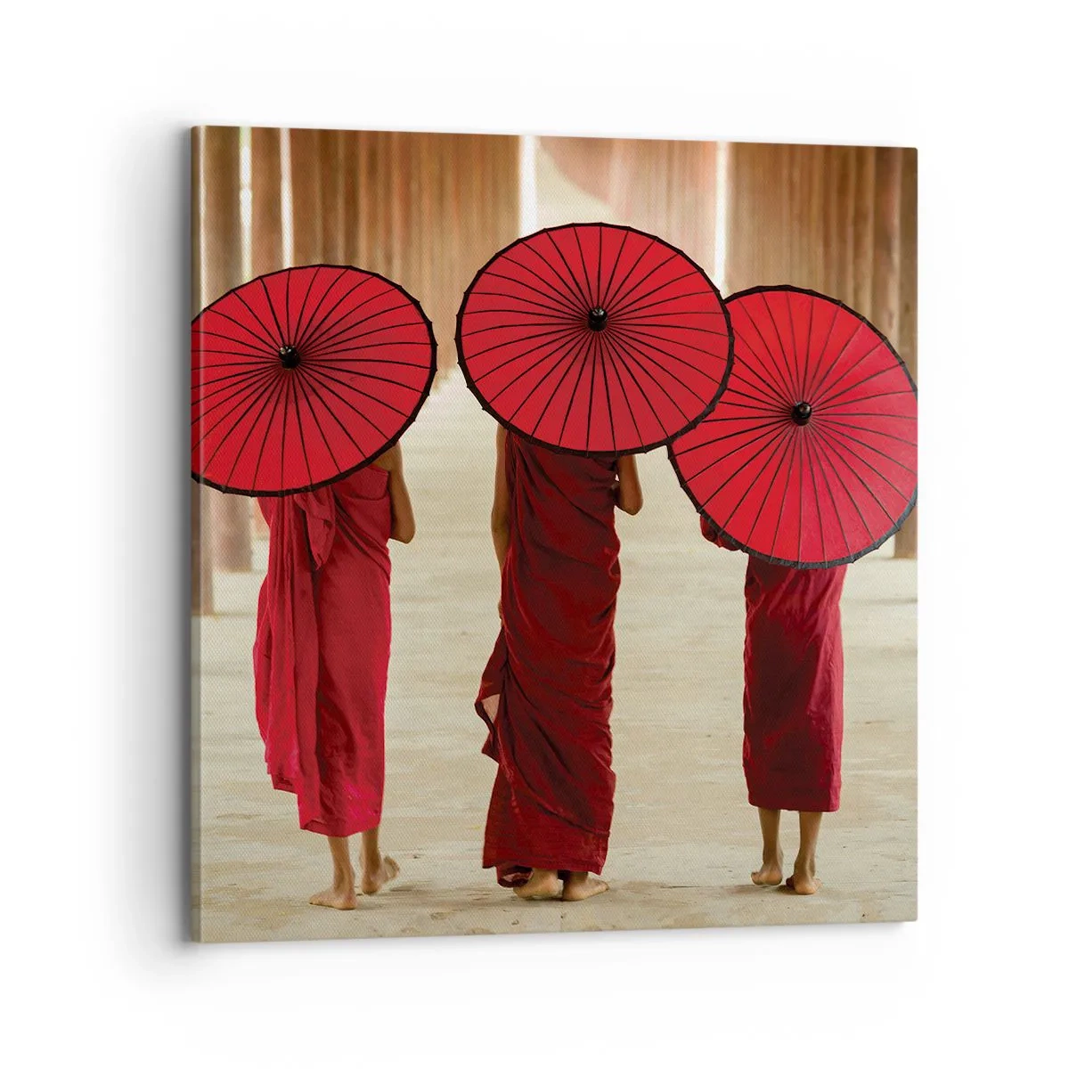 Bild auf Leinwand - Leinwandbild - Auf dem Weg ins Reine Land - 70x70 cm