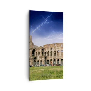 Bild auf Leinwand - Leinwandbild - Kampfarena - 65x120 cm