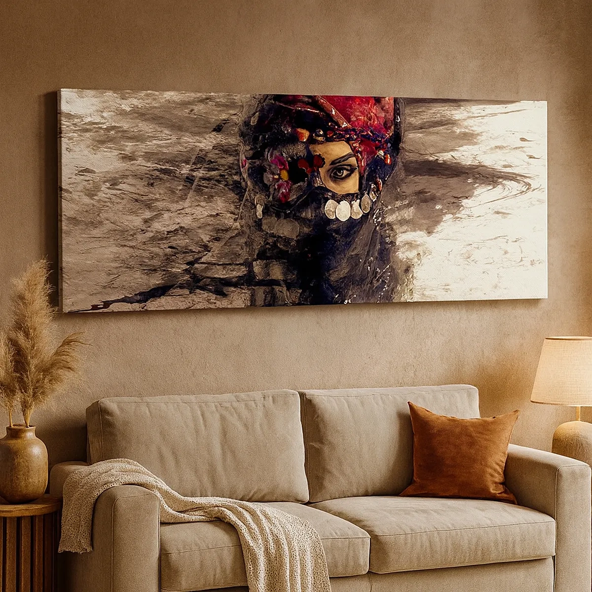 Bild auf Leinwand - Leinwandbild - Gelinde gesagt besorgniserregend - 30x30 cm