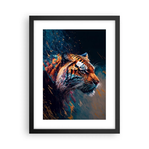 Poster in einem schwarzem Rahmen - Wilde Schönheit - 30x40 cm
