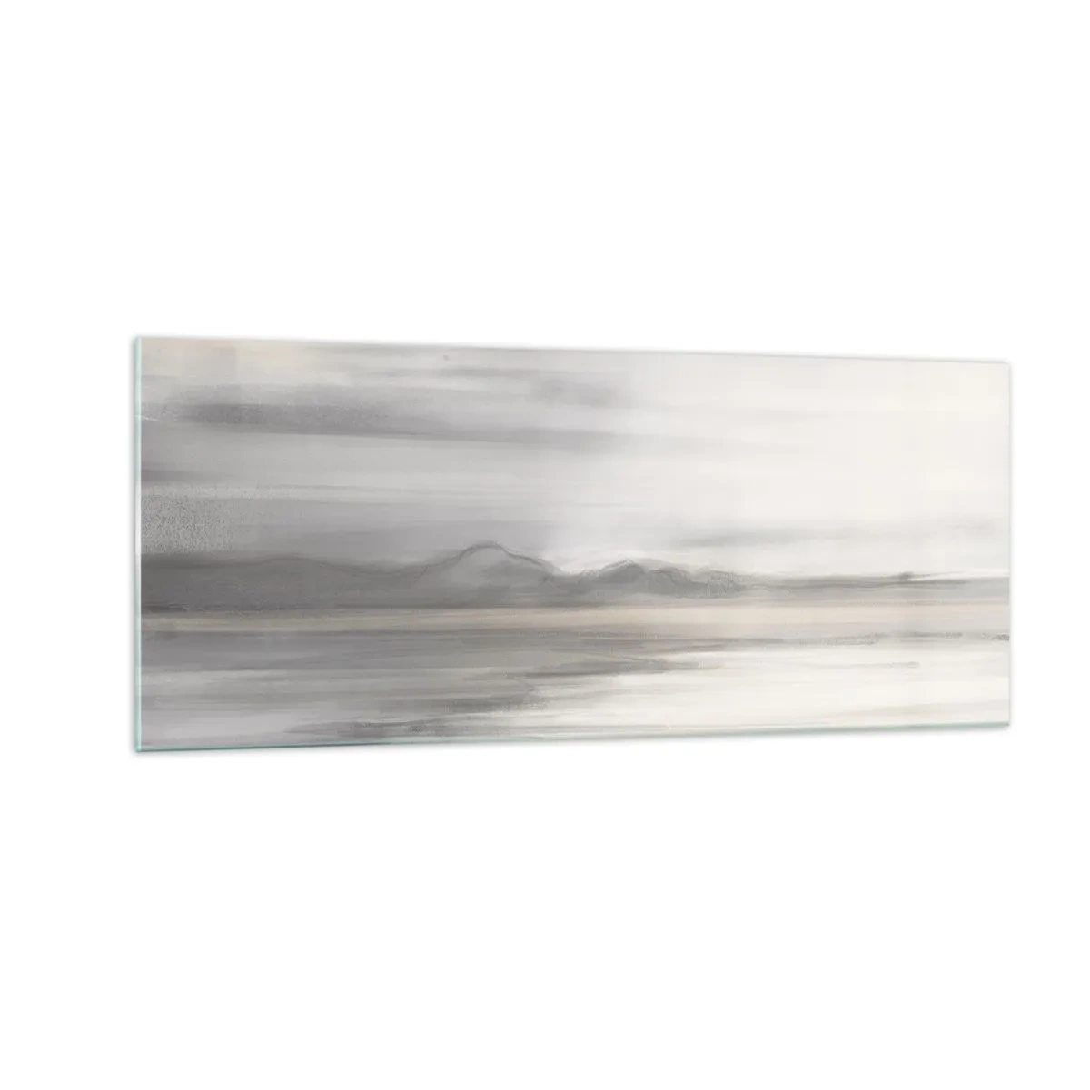 Glasbild - Bild auf glas - Nachdenkliche Distanz - 100x40 cm