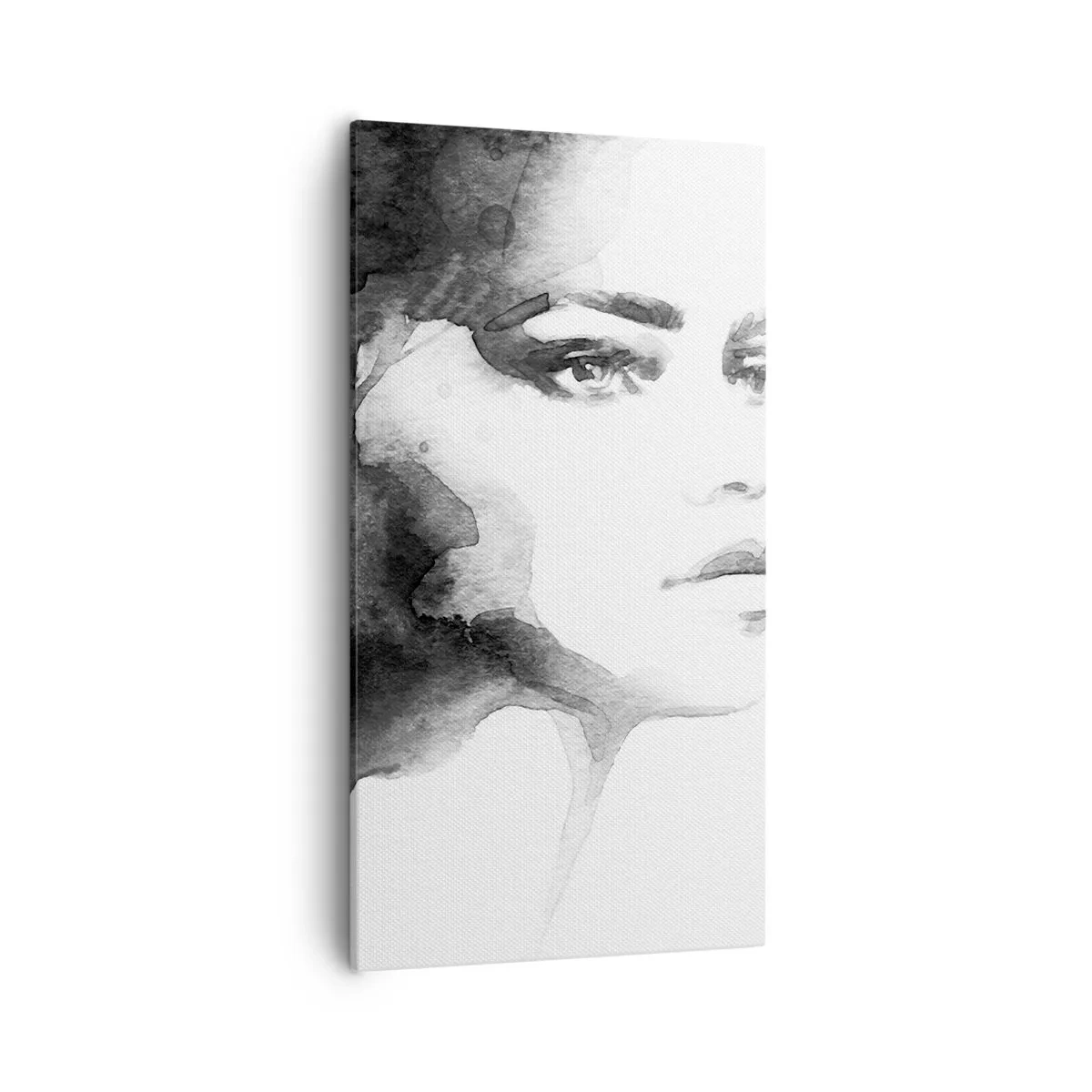 Bild auf Leinwand - Leinwandbild - Aus Geheimnis und Nebel - 55x100 cm