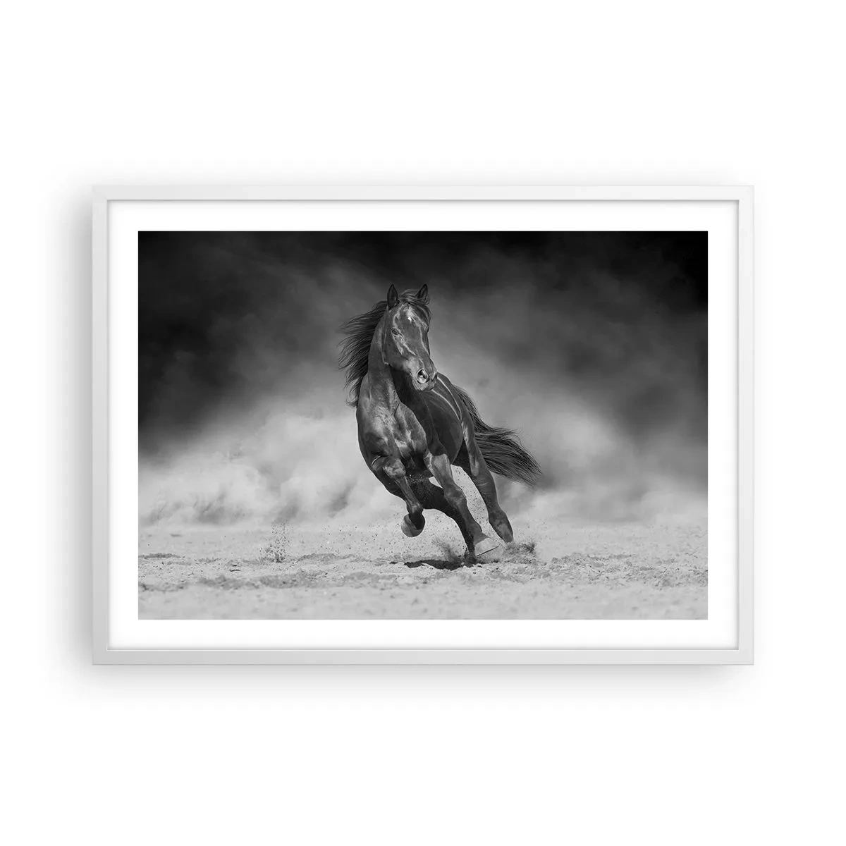 Poster in einem weißen Rahmen - Würdig des Emirs selbst - 70x50 cm