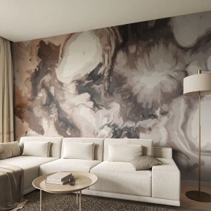 Fototapete Standard Eco - Die Geburt einer Galaxie - Abstraktion, Stück, Modernes Muster - 350x256 cm