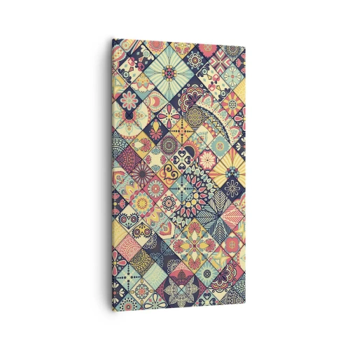 Bild auf Leinwand - Leinwandbild - marokkanische Atmosphäre - 55x100 cm