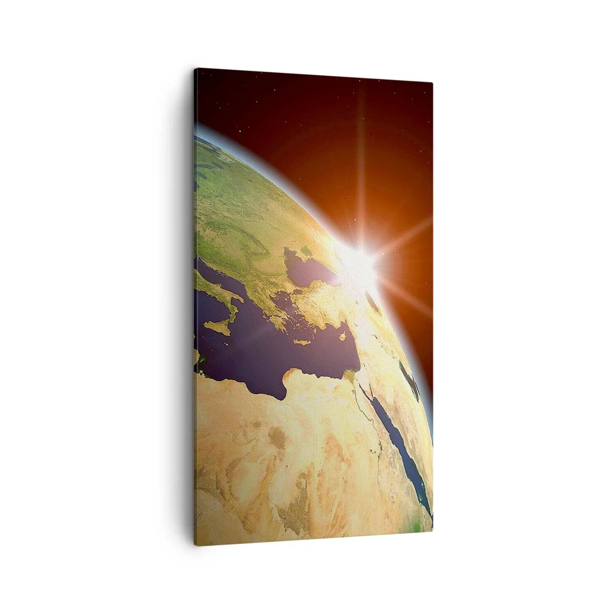 Bild auf Leinwand - Leinwandbild - Sonnenaufgang - 45x80 cm