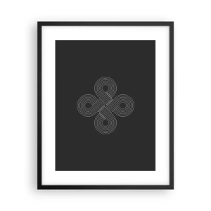 Poster in einem schwarzem Rahmen - Im keltischen Geist - 40x50 cm