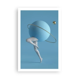 Poster - Und die Planeten spielen verrückt - 61x91 cm