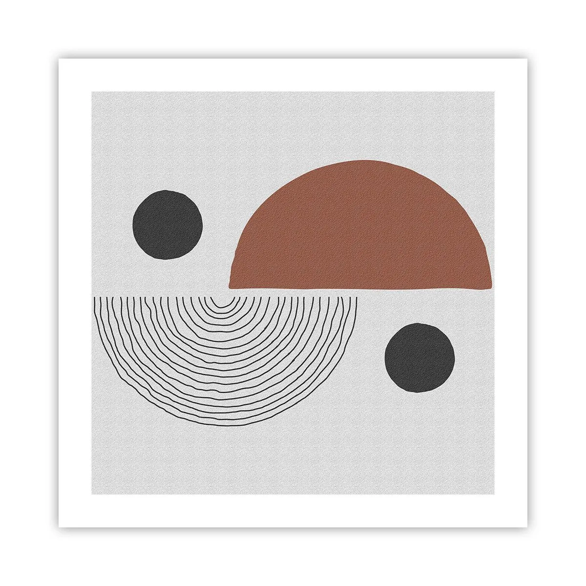 Poster - Perfektion des Rades - 50x50 cm