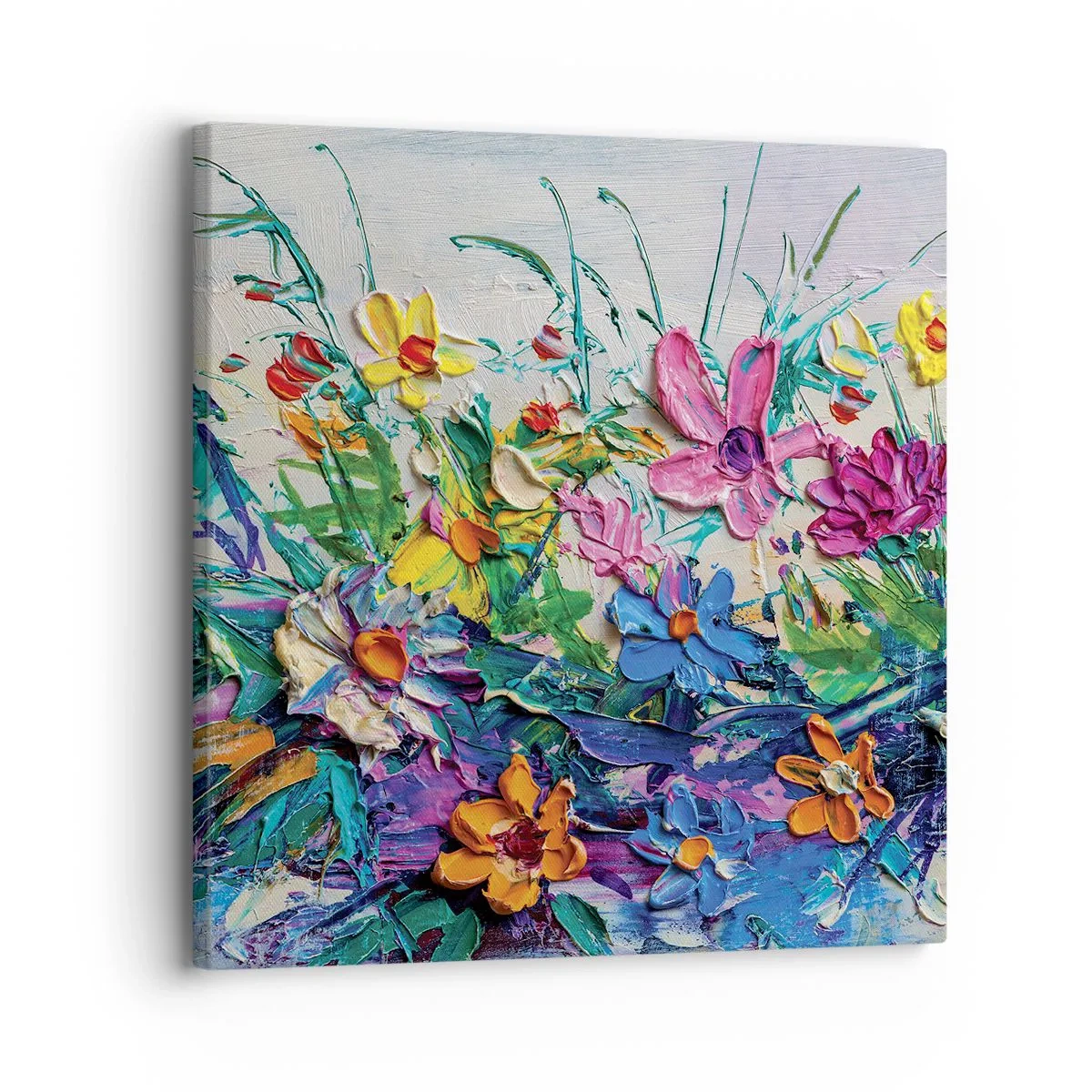 Bild auf Leinwand - Leinwandbild - Überhaupt kein Stillleben - 30x30 cm