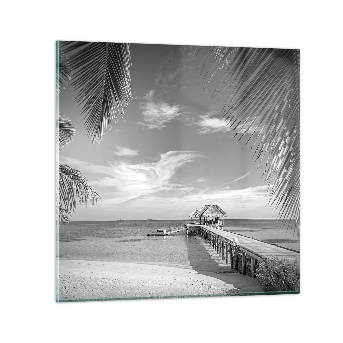 Glasbild - Bild auf glas - Erinnerung oder Traum? - 30x30 cm