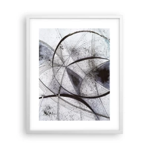 Poster in einem weißen Rahmen - Futuristische Fantasie - 40x50 cm