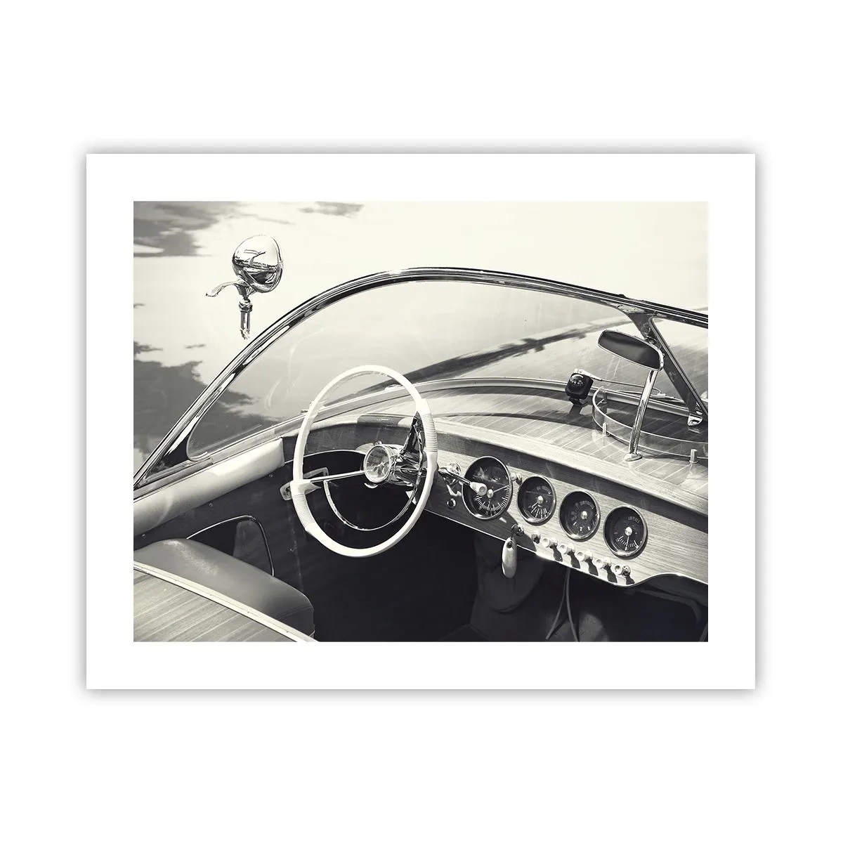 Poster - Wetter für die Reichen - 50x40 cm