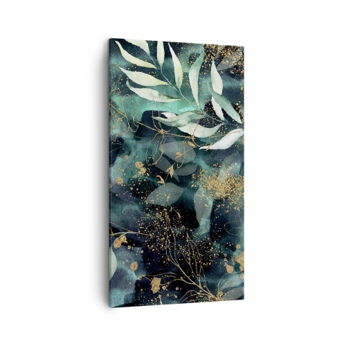 Bild auf Leinwand - Leinwandbild - Zaubergarten - 45x80 cm