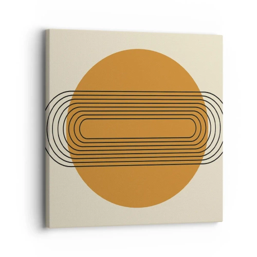 Bild auf Leinwand - Leinwandbild - Perfekter Plan - 30x30 cm