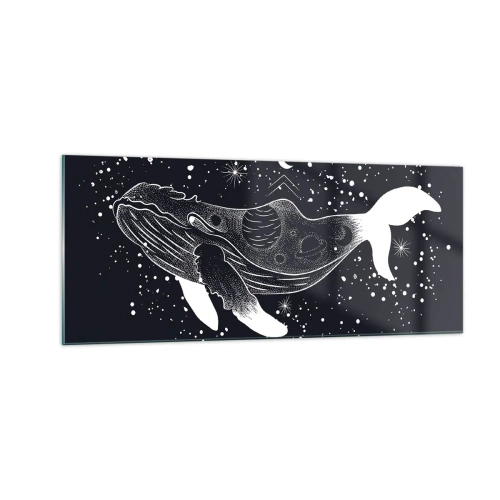 Glasbild - Bild auf glas - Im Ozean des Universums - 100x40 cm