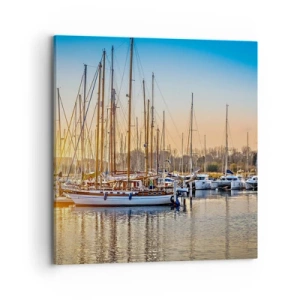 Bild auf Leinwand - Leinwandbild - Der Wind muss auch schlafen - 70x70 cm