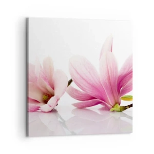 Bild auf Leinwand - Leinwandbild - Zart wie ein Frühlingswind - 60x60 cm
