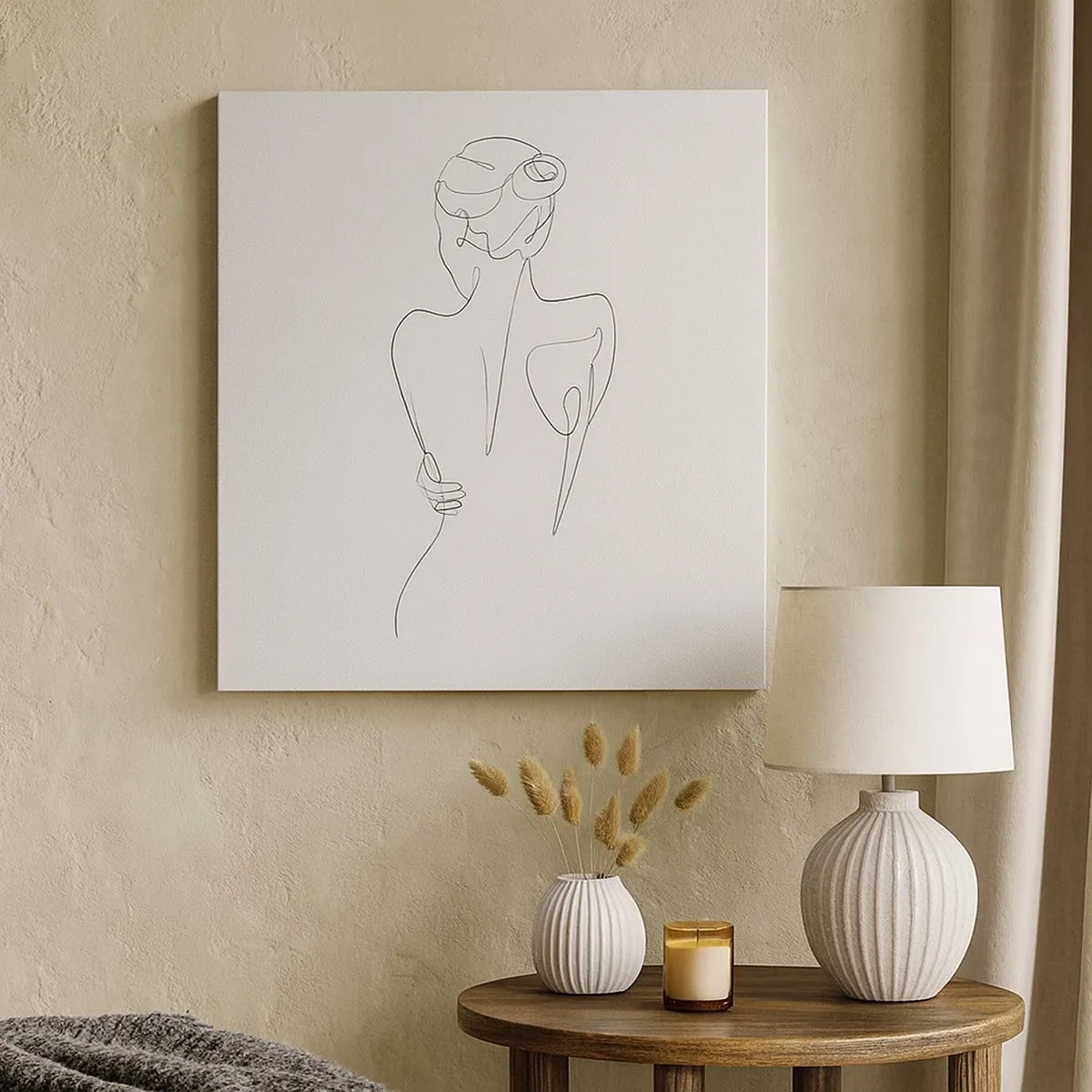 Bild auf Leinwand - Leinwandbild - Körpermusik - 30x30 cm